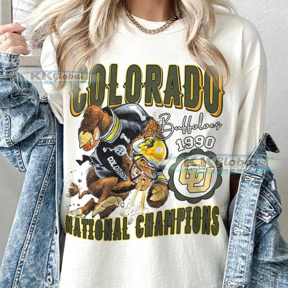 University of Colorado Buffaloes Sweatshirt CU Buffaloes Shirt tee - Picture 1 of 2